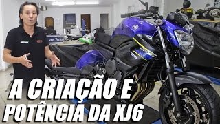 CONHECENDO A POTÊNCIA E HISTÓRIA DA XJ6  MOTOcombr [upl. by Roht57]