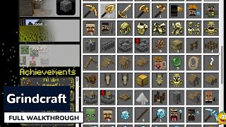 Grindcraft  Full Gameplay Walkthrough [upl. by Bradway]