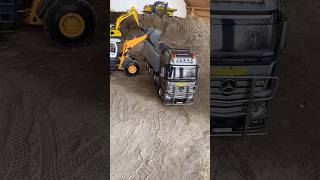 Rc excavator and truck testing🔥remote controlrcexcavator remotecontrol jcb shorts [upl. by Atalaya177]