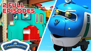 Not From Around Here amp My Hero  Double Episode  Chuggington  Shows For Kids [upl. by Doralin]