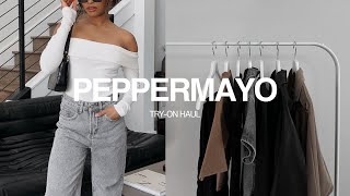 Peppermayo TryOn Haul [upl. by Marchall]