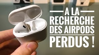 Comment retrouver des AirPods perdus avec une app iPhone [upl. by Rutger]