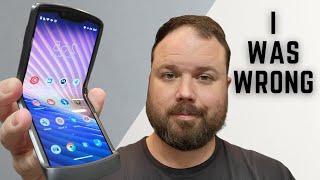 I Was Wrong About the Motorola RAZR 5G [upl. by Yelrak]