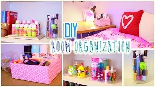 DIY Room Organization and Storage Ideas  How to Clean Your Room [upl. by Neehcas]