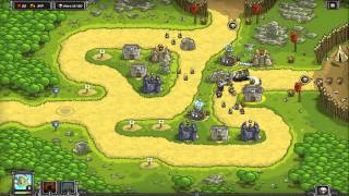 Kingdom Rush  ruins of acaroth  campaign  hard  3 stars [upl. by Eatnahc466]