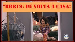 BBB 19 VEncedora do paredão FAKE Gabi ganha IMUNIDADE REtorNa a CASA amp Surpreende brothers [upl. by Sorac]