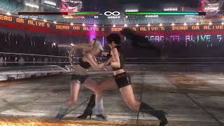 DEAD OR ALIVE 5 Last Round Marie Rose vs Momiji [upl. by Aihppa]