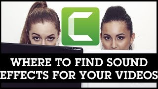 Camtasia Where to Find Sound Effects for Your Videos 🔊🔊🔊 [upl. by Anilra]