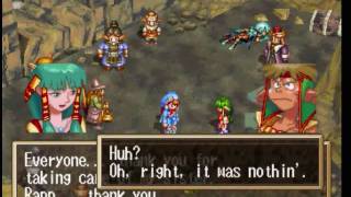 Lets Play Grandia Part 125a Defending Zil Padon [upl. by Inalel]