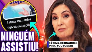 FATIMA BERNARDES LANÇA CANAL NO YOUTUBE E PASSA VERGONHA  Virou Festa [upl. by Maryly]