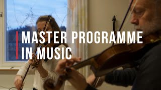 Master Programme In Music [upl. by Ellicul550]