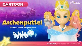 Märchen für Kinder  Folge 4 Aschenputtel Cinderella [upl. by Nonrev]