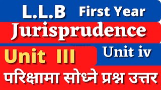 llb first year jurisprudence note jurisprudence notes in nepali  llb first year lectures in nepali [upl. by Dyol]