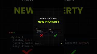 CENTER Your Div with This ONE New Property Trick feedshorts coding cssanimation javascriptdev [upl. by Theadora]