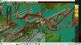 RollerCoaster Tycoon Deluxe diamond heights part10 dec 27 2023 seasparkles corner Mission 4 Game [upl. by Elletnahs]