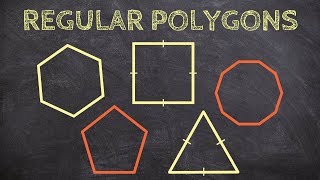 What is the definition of a regular polygon and how do you find the interior angles [upl. by Gage85]