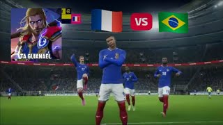 eFootball™ Evento NATIONAL TEAMS PVP TA GUIANAEL con Francia VS Brasil Rival [upl. by Batha]