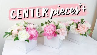 DIY Wedding Decor  Centerpieces [upl. by Horst942]