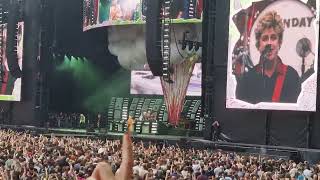 Greenday  Longview Live  Wembley Stadium June 2024 [upl. by Aehtela]