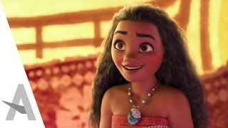 Moana BEAUTIFUL MOMENTS  MOANA I New Disney Animated Movie 2016 HD Trailer Cuts [upl. by Elakram]