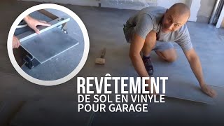 Revêtement de sol en vinyle pour garage [upl. by Rbma]