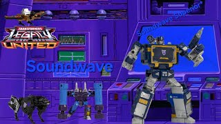 Transformers Legacy United Leader Soundwave [upl. by Ieluuk]