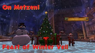 On Metzen Achievement Guide Feast of Winter Veil World Event World of Warcraft [upl. by Nodrog392]