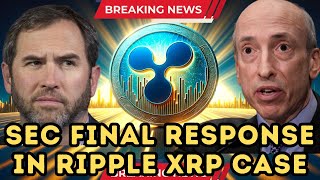 SEC files final response in Ripple XRP case [upl. by Jenine]