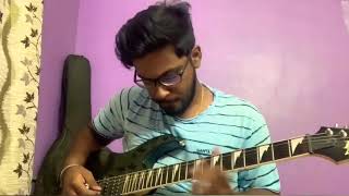 En Frienda pola yaaru macha  Nanban  Ending Guitar Solo  Cover [upl. by Everett]