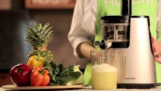 Hurom Slow Juicer  FAQ  Demonstration [upl. by Pease696]