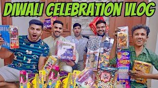 Diwali Vlog  Diwali Celebration With Family And Friends  Happy Diwali 2023  Thakur Saurav Vlog [upl. by Eelram709]