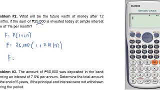 Engineering Economy Simple Interest Compound Interest Continuous Compounding [upl. by Palocz]