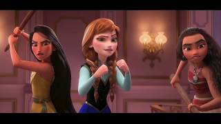 Amazing Disney Princesses Full Scene Wreck it ralph 2 trailer2018  Magic World [upl. by Goulden451]