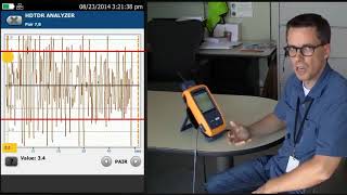 DSX 5000 CableAnalyzer Return Loss fails due to cable example 1 By Fluke Networks [upl. by Fredel]