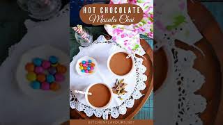 Hot Chocolate Masala Chai shorts chai hotchocolate [upl. by Ys]