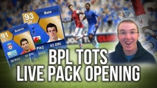 FIFA 13 BPL TOTS Pack Opening amp Giveaway YESSSS Live Facecam [upl. by Aiceila]