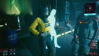 Cyberpunk 2077 Chippin In Side Job Walkthrough [upl. by Phyllida]