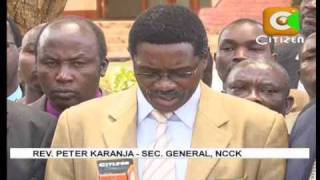 NCCK attacks Kibaki Raila [upl. by Anitsyrc801]