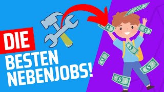 GELD VERDIENEN ALS SCHÜLER 💰🤑 Nebenjobs ab 131416 amp 18 Jahren💸 [upl. by Epoh]