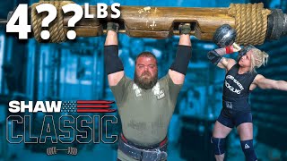 ROAD TO SHAW CLASSIC PT3  4 LBS LOG PRESS [upl. by Edecrem425]