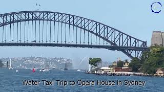 Water Taxi in Sydney Australia [upl. by Arlen]