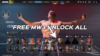 ⭐NEW⭐FREE Warzone Season 5 🔥MW3 UNLOCK ALL TOOL FREE Unlock All Aimbot amp Wallhack MORE⭐ [upl. by Odlaniger]