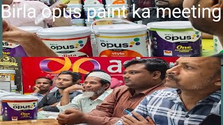 Birla opus paint ka meeting [upl. by Atineb]