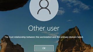 How To Fix Trust Relationship Between Workstation and Domain Without Restart Or Disjoin Quickly Fix [upl. by Sankey]