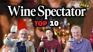 WINE SPECTATOR Top 10 Blind Tasting Tignanello Chimney Rock Roserock Ramey [upl. by Levania]