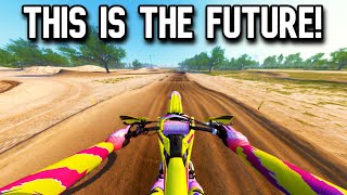 I PLAYED MX BIKES IN VR IT FELT TOO REAL [upl. by Amluz]