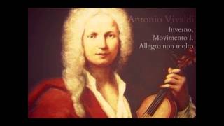 Antonio Vivaldi  Inverno Movimento I Allegro non molto [upl. by Eikram295]