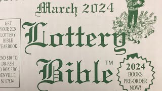 💰🤩Lottery Bible March2024pick3amp4 congratulations 📝to future winners [upl. by Siroled]