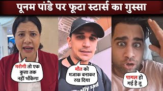 Poonam Pandey FAKE Death News Sambhavna Seth Prince Narula Rajiv Adatia BLAST On Her [upl. by Nysila568]