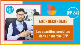 CAFE ECO  Microéconomie S2 EP24 Les quantités produites dans un marché CPP Darija [upl. by O'Conner230]